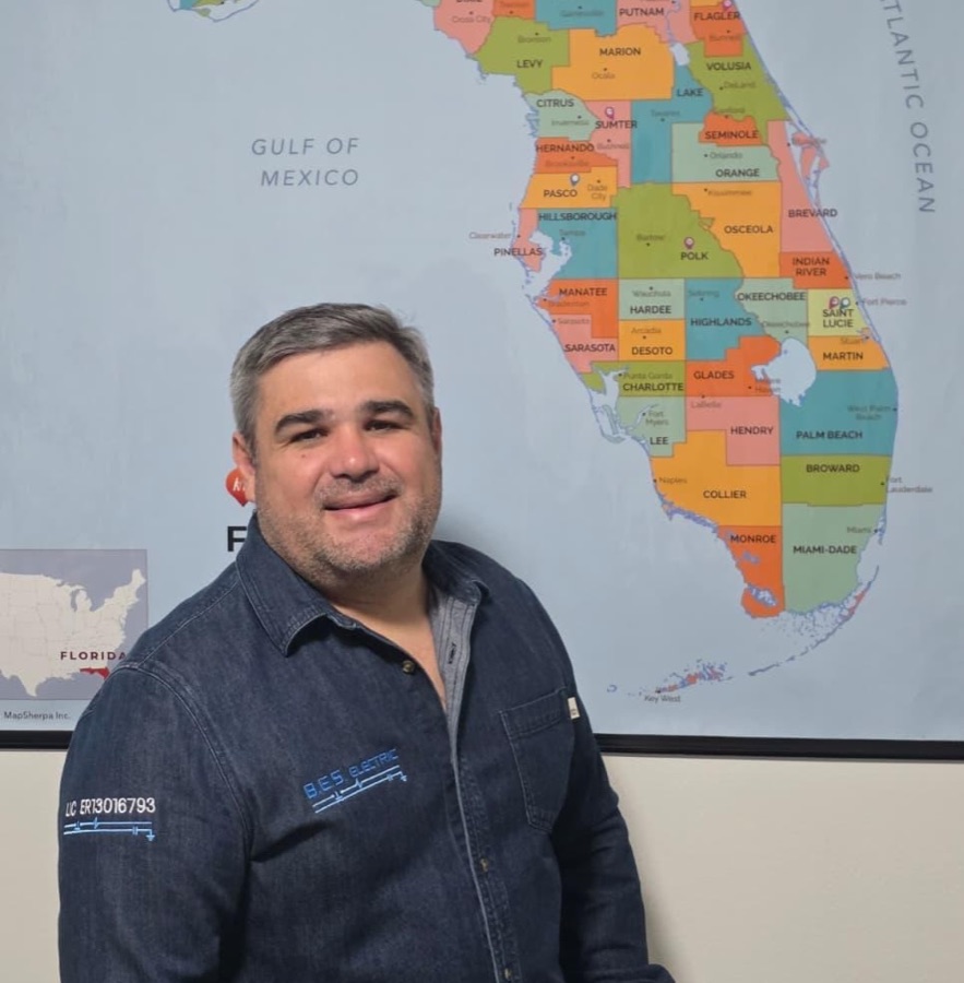Atilio Urdaneta, Owner and Master Electrician of B.E.S. Electric